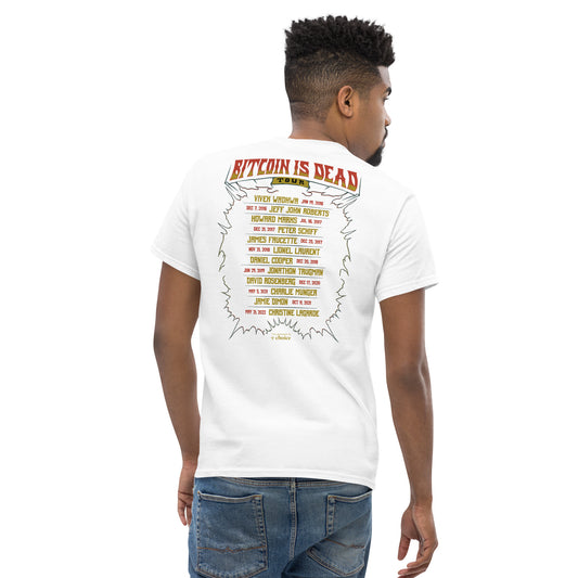 Bitcoin is Dead Tour T-Shirt